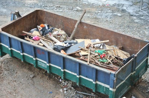 Old furniture ready for disposal in Downham
